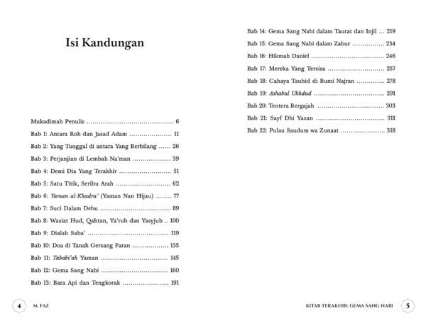 Novel: Kitab Terakhir: Gema Sang Nabi - Image 3